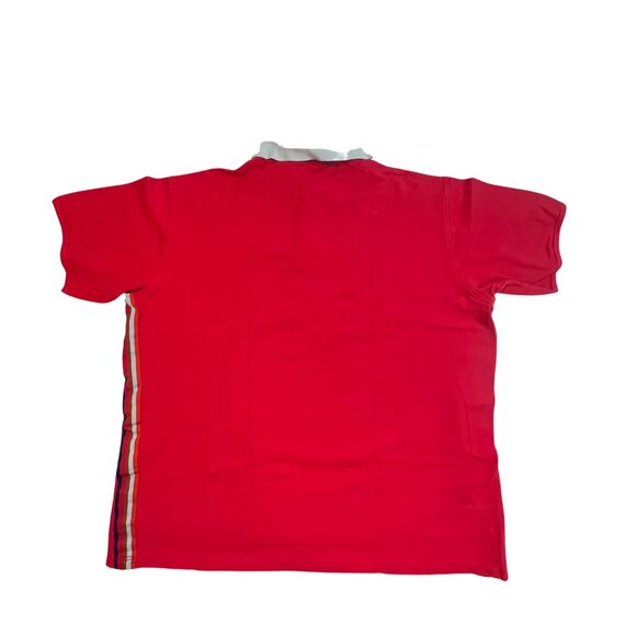 Coogi Polo Mens 4X Red Embroidered Retro Preppy Golf Short Sleeve Hip Hop Shirt - Picture 2 of 13